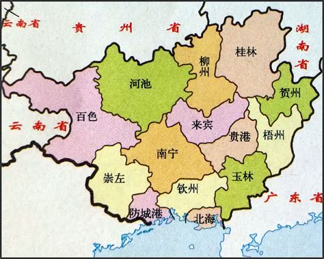 廁所風水植物 中国广西地图